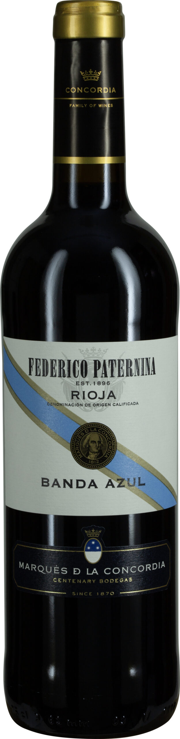 Schenk Rioja Paternina DOCa Azul, Banda Federico Weine -