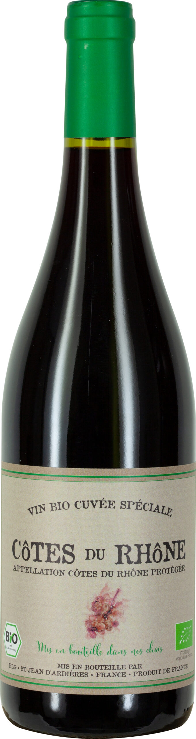 Rhone Cuvée Schenk Bio Côtes Spéciale, Weine du AOP, -